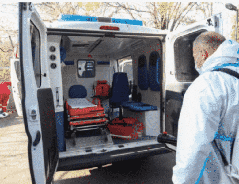 sanificazioni ambulanza