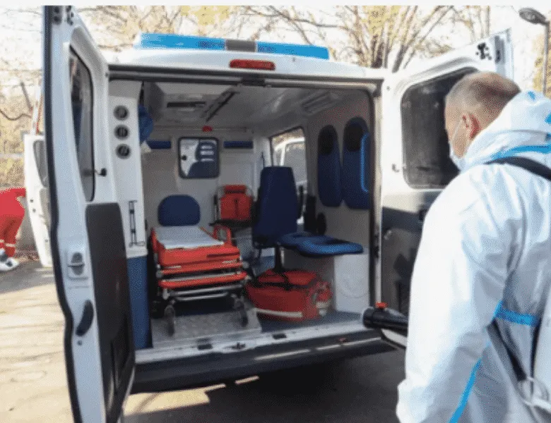 sanificazioni ambulanza